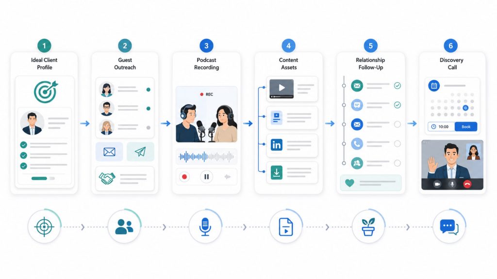 B2B Podcast Lead Generation